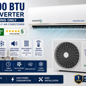 18000 BTU T1 Inverter Cooling Only 220V 50Hz 5 Star Split Air Conditioner