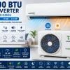 12000 BTU T3 110V 60Hz Heat And Cool 1 Ton Inverter Ac for House