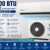 18000 BTU T1 R22 Cooling Only 220V 50Hz Split Ac 1.5 Ton Indoor Aircon