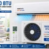 18000 BTU T3 110V 60Hz Heat And Cool non inverter split type ac 1.5 ton