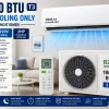 18000 BTU T3 R22 Cooling Only 220V 50Hz 2hp Air Conditioner