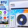 24000 BTU T1 110V 60Hz Heat And Cool Energy Efficient Aircon