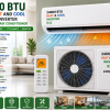24000 BTU T1 R22 Heat And Cool 220V 50Hz Inverter Eco Friendly Air Conditioner