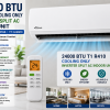24000 BTU T1 R410 Cooling Only 220V 50Hz Inverter Split Ac Indoor Unit