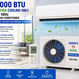 9000 BTU T1 T3 Heat And Cool R410A Inverter Split AC Air Conditioning Unit