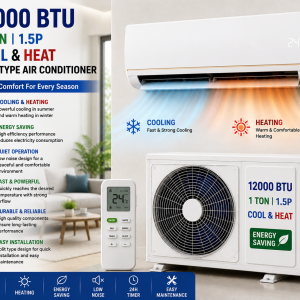 12000Btu 1Ton 1.5P Cool And Heat Split Type Air Conditioner