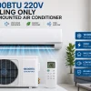 18000Btu 220V Cooling Only Wall Mounted Air Conditioner