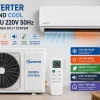 T1 Inverter Heat And Cool 9000Btu 220V 50Hz Air Conditioner Split System