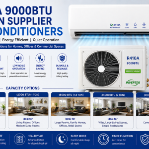 R410A 9000BTU Aircon Supplier Air Conditioners