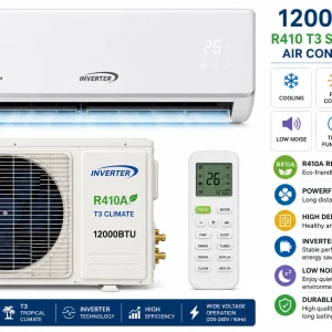 12000BTU R410 T3 Split Units Air Conditioner