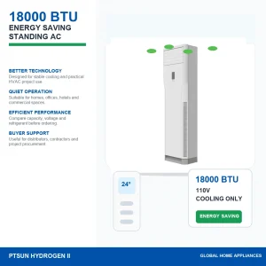 18000 BTU T1 110V 60Hz Cooling Only Floor Stand Aircon