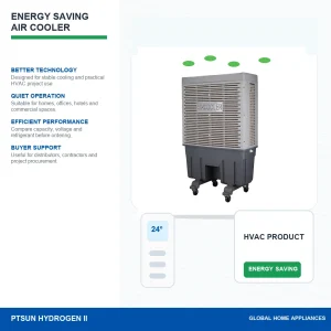 18000m³/Hr Factory Custom Outdoor Evaporative Copper Motor Water Air Cooler