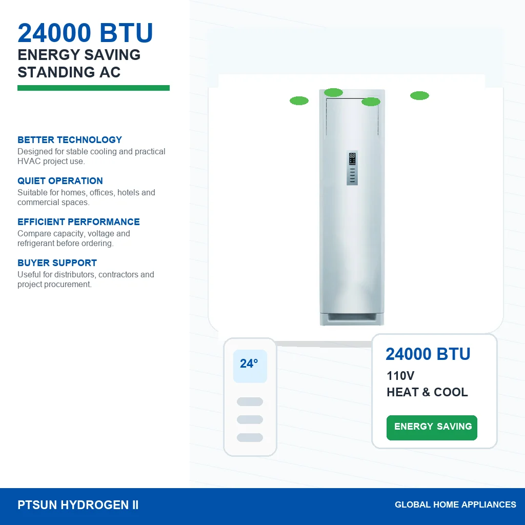 24000 BTU T1 110V 60Hz Heat And Cool 24000Btu Floor Standing Ac Price