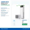 24000 BTU T3 R22 220V 50Hz 220V 50Hz Floor Stand Up Air Conditioner for Small Room