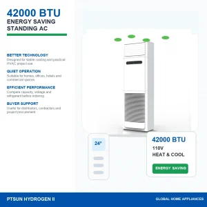 42000 BTU T1 110V 60Hz Heat And Cool Indoor Standing Air Conditioner