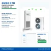 60000 BTU T1 T3 R410A Heat And Cool 220V 50Hz Amazon Standing Air Conditioner