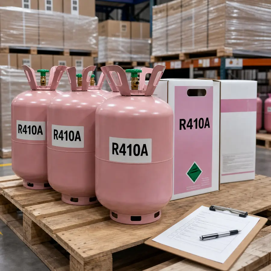 R410A refrigerant cylinders for wholesale HVAC supply
