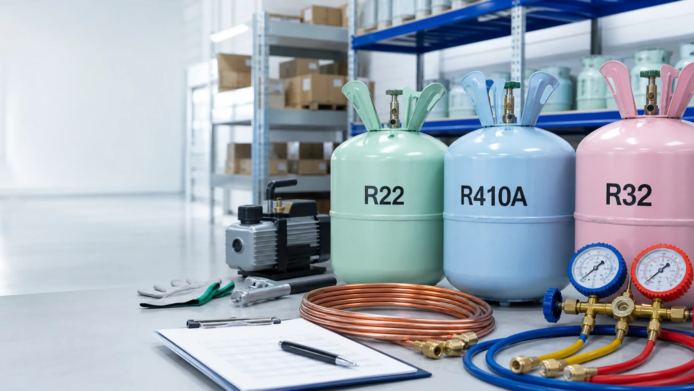 r22 refrigerant replacement featured image for HVAC bulk buyers