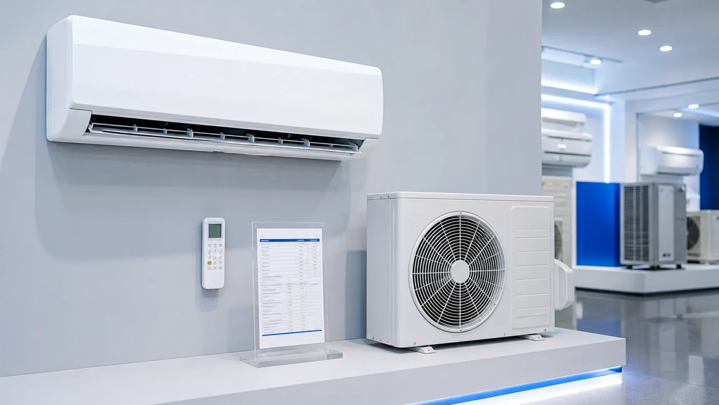 Split air conditioner indoor and outdoor units for wholesale buyers