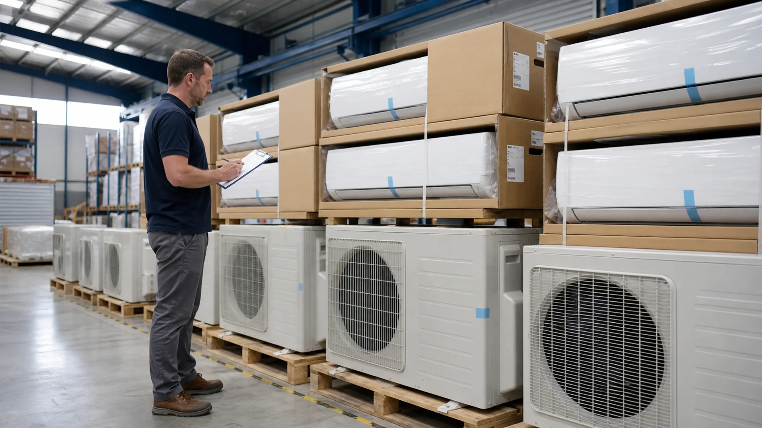 Groothandelsinspectie van split airconditioner voor projectinkopers